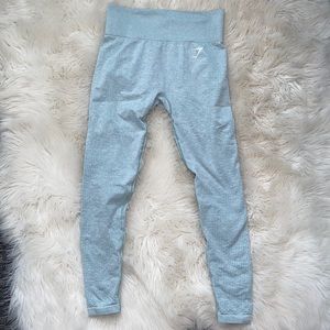 Gymshark vital seamless light blue leggings